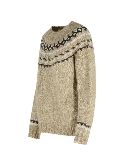 P.a.r.o.s.h. Laila Maglione Girocollo sabbia P.a.r.o.s.h. | LAILAJD510413803 FANTASIA SABBIA